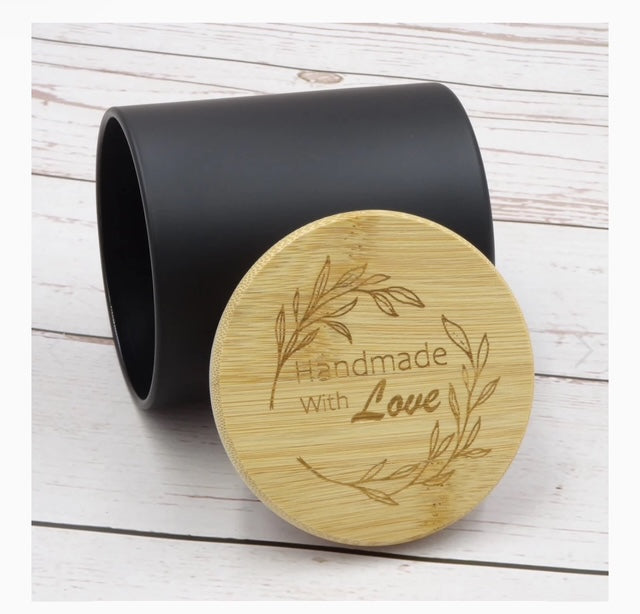 Premium Soy Candles (Black Jar)