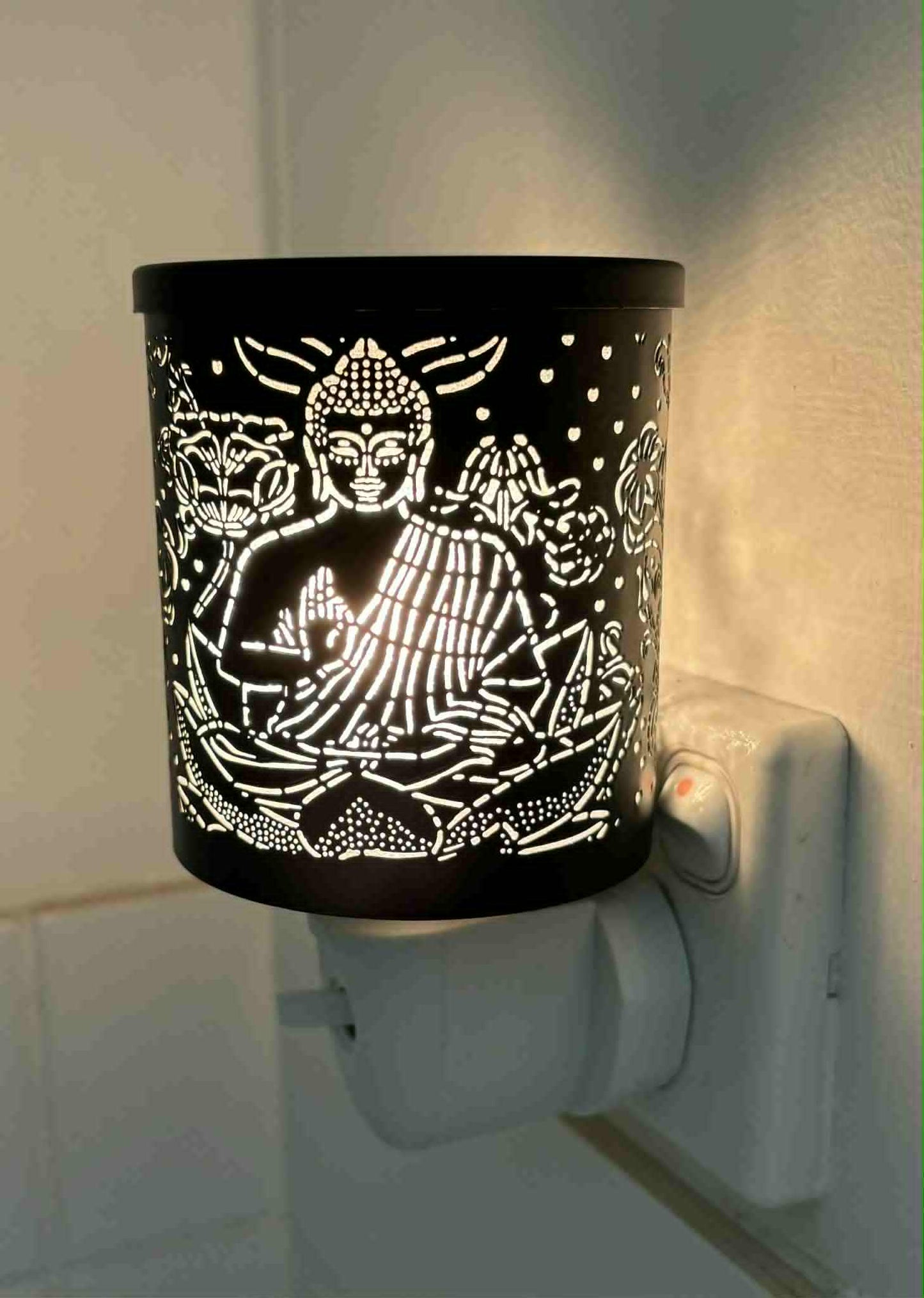 Black Namaste Plug In Melt Warmer