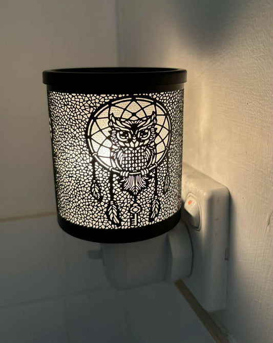 Black Owl Dreaming Plug In Melt Warmer
