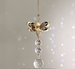 Sun catchers -golden honey bee
